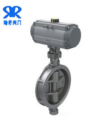 硬密封對夾氣動<a href='http://m.wd568.com/Product/diefa/' target='_blank'>蝶閥</a>